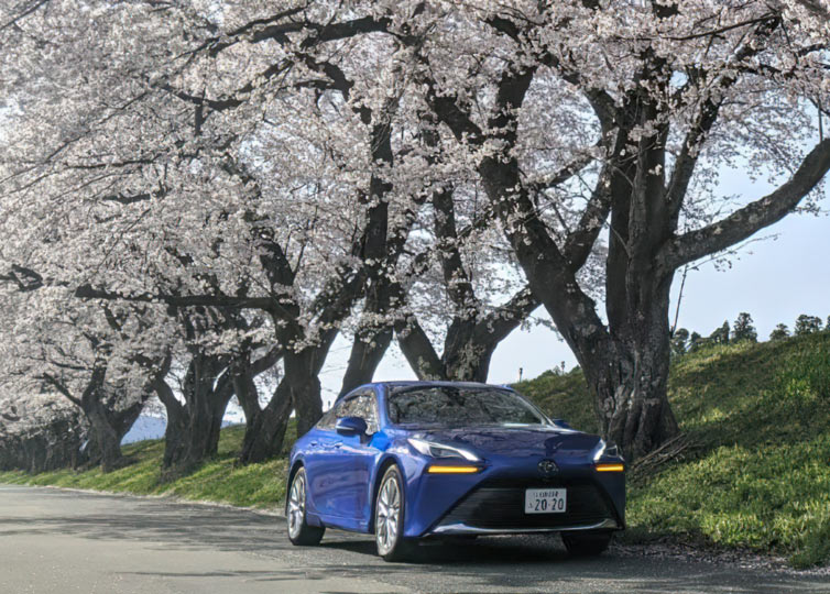 浪江町で使用しているFCV